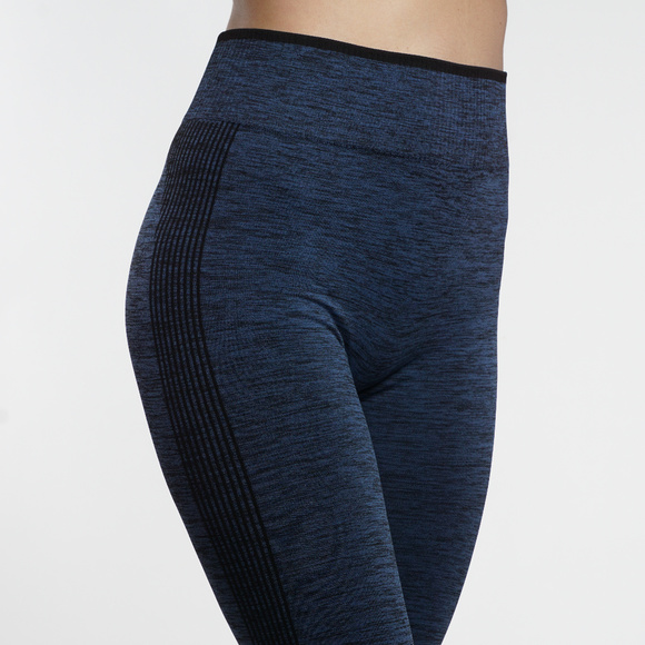 Yoga Power workout Leggings Capri Two Tone - Picture 3 of 4